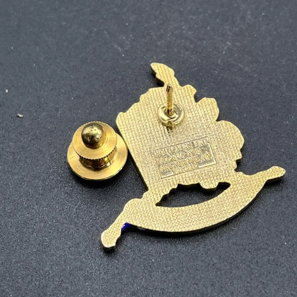 Alaska Centennial 100 Years Statue Of Liberty Lapel Hat Pin‎